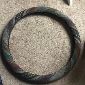 Steering wheel cover